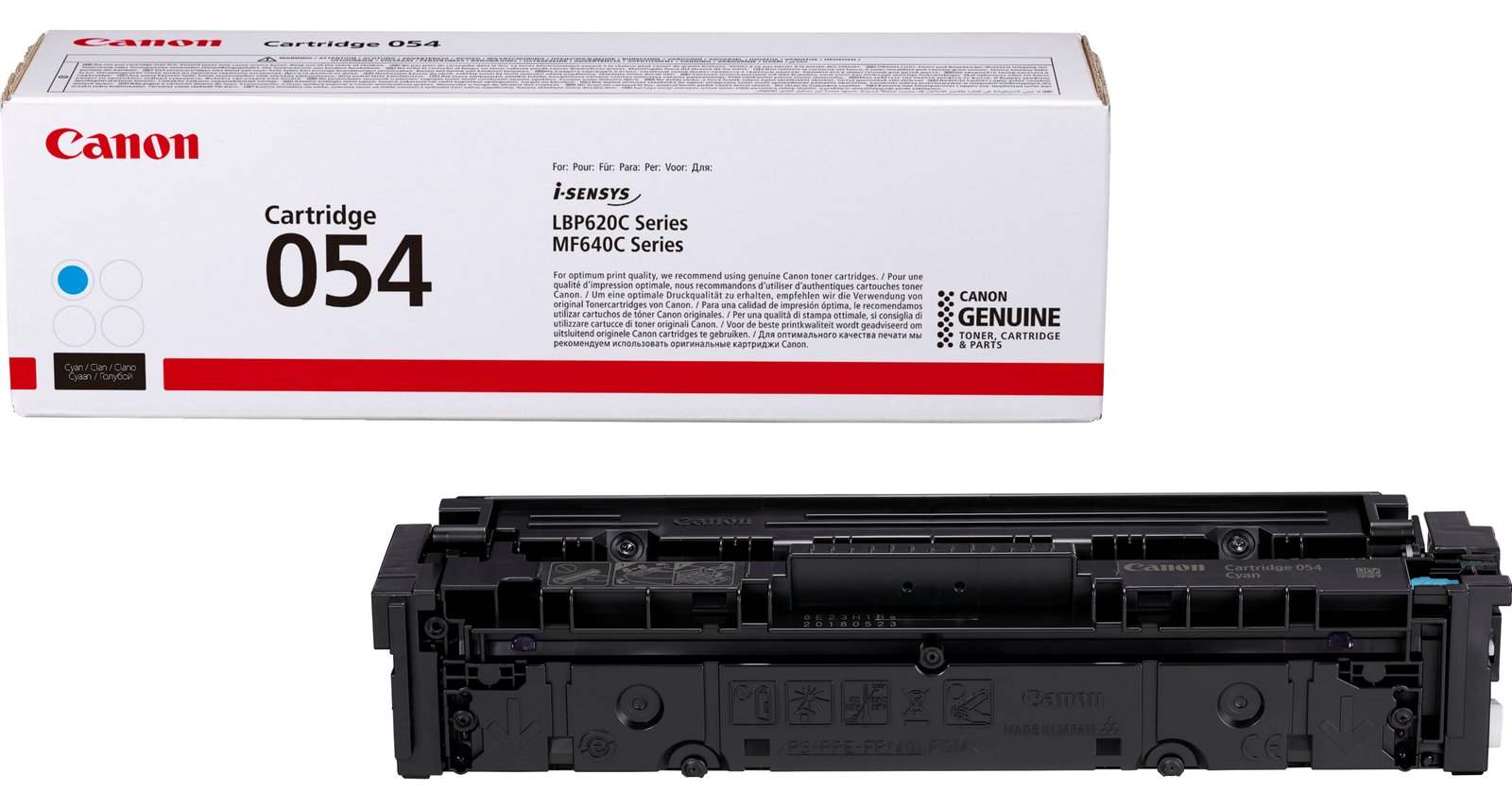 Canon 054 - Cyan - Original - Tonerpatrone - für ImageCLASS LBP622Cdw