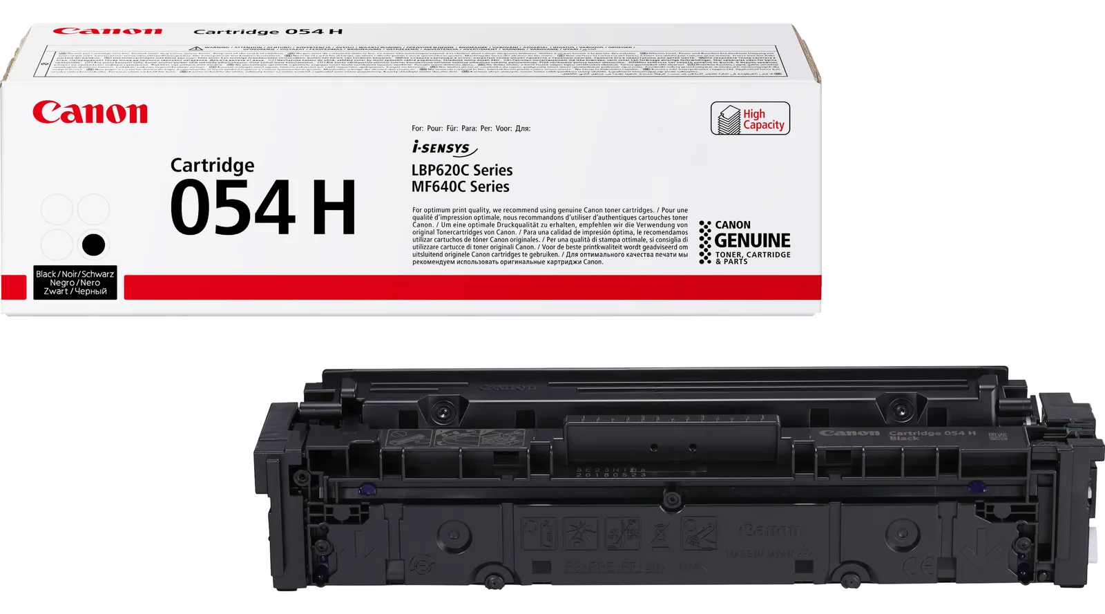 Canon 054 H - Mit hoher Kapazität - Schwarz - Original, Ansicht 2
