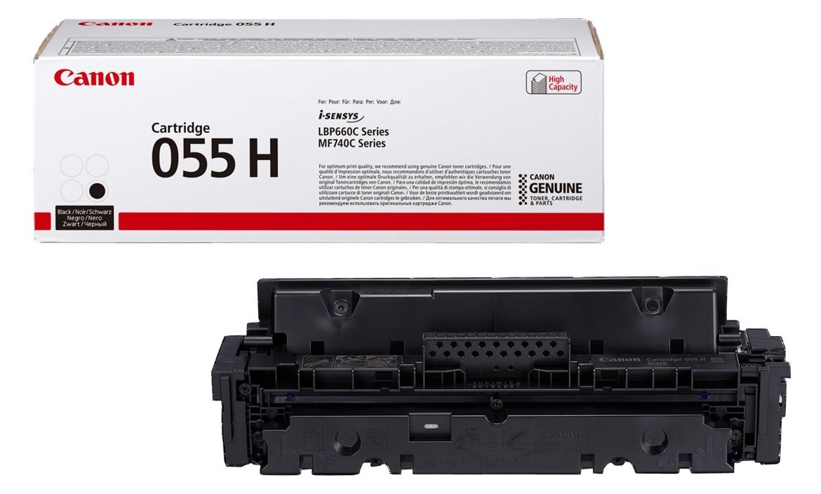 Canon 055 H - Hohe Ergiebigkeit - Schwarz - original