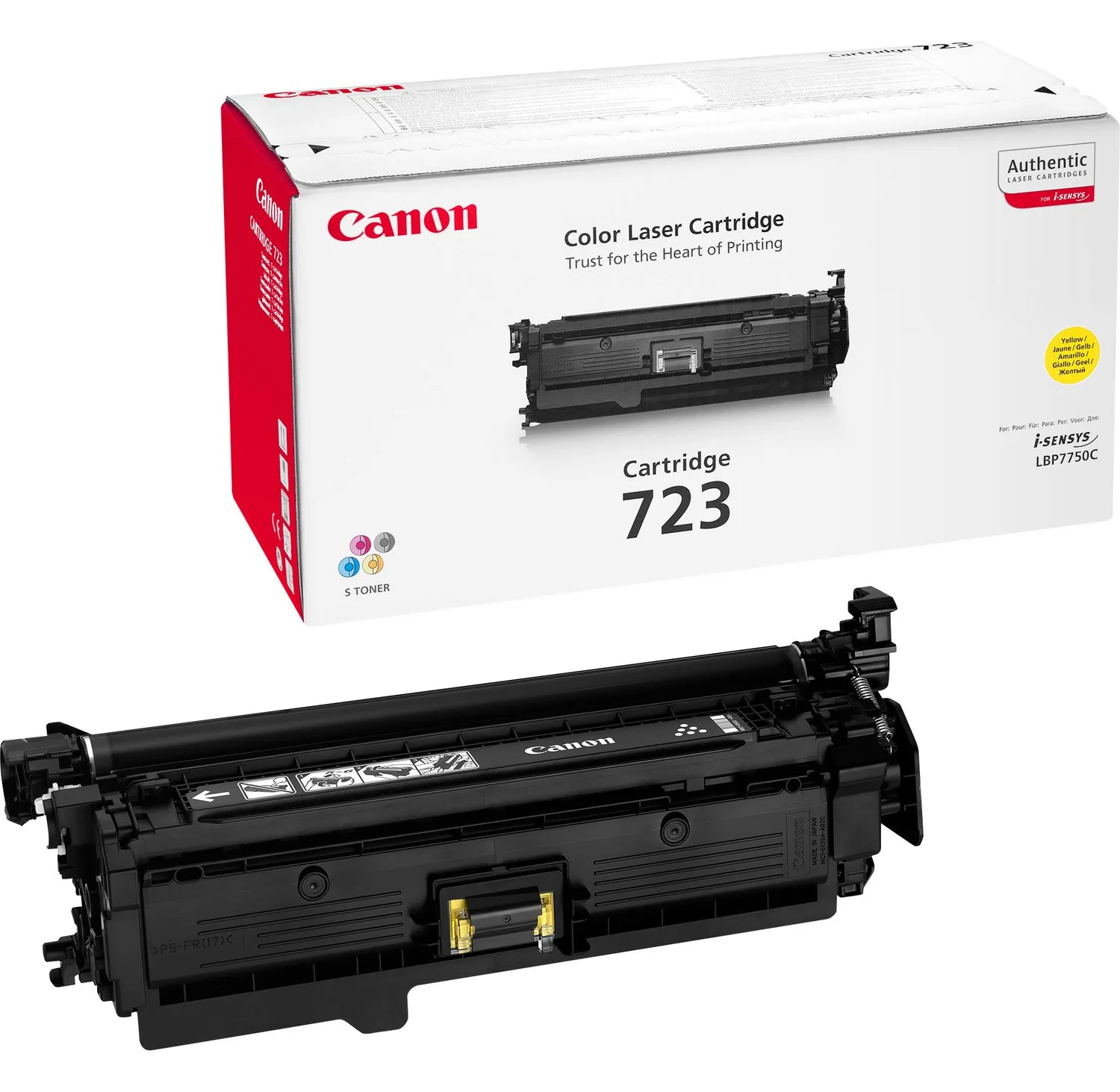 Canon 2641B011 8500 Seiten Gelb 1 Stueck e - Original - Tonereinheit, Ansicht 2