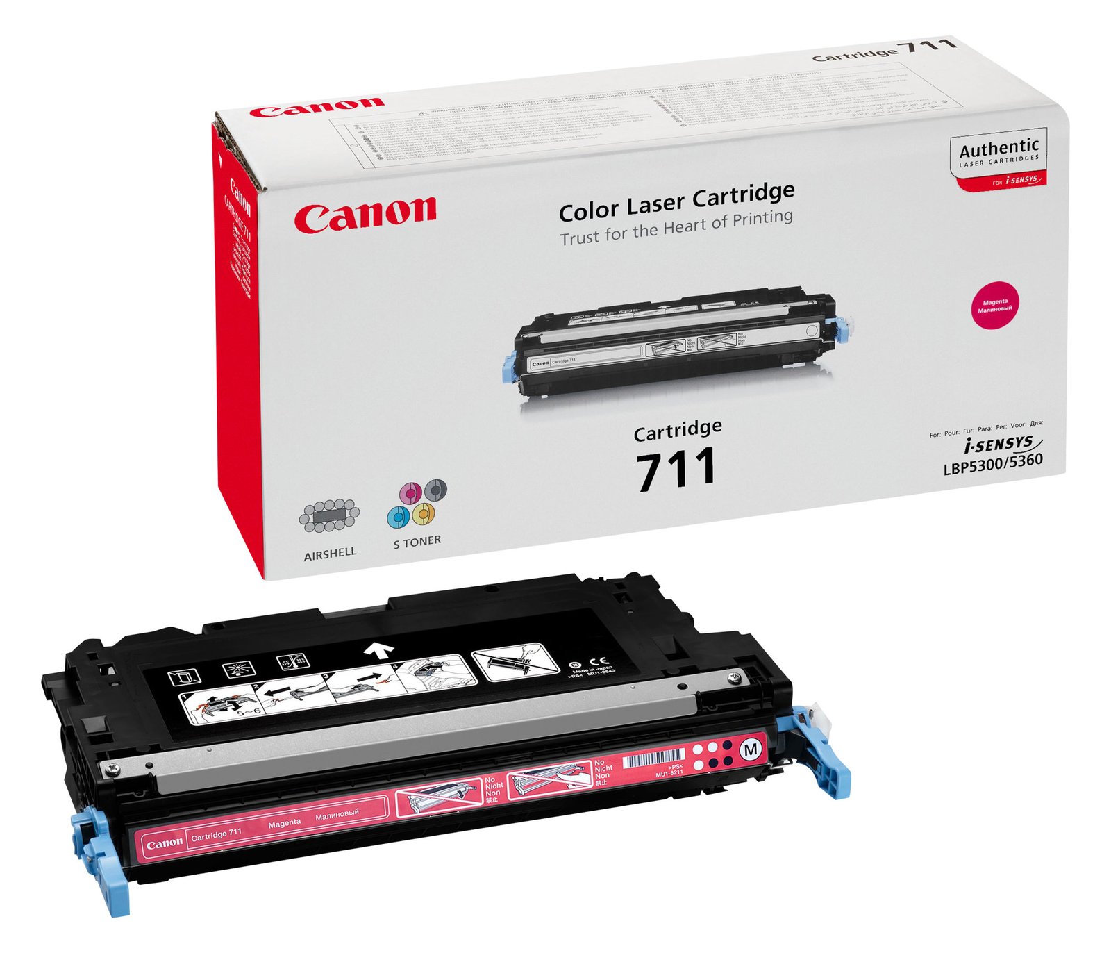 Canon 711 - Magenta - Original - Tonerpatrone
