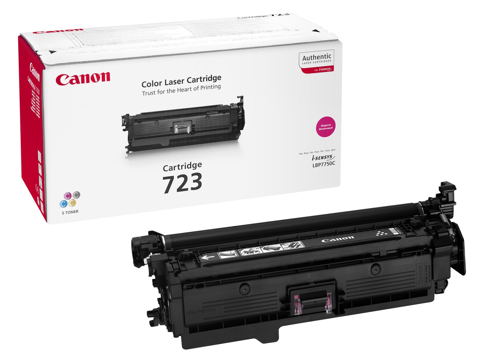 Canon 723 M - Magenta - Original - Tonerpatrone
