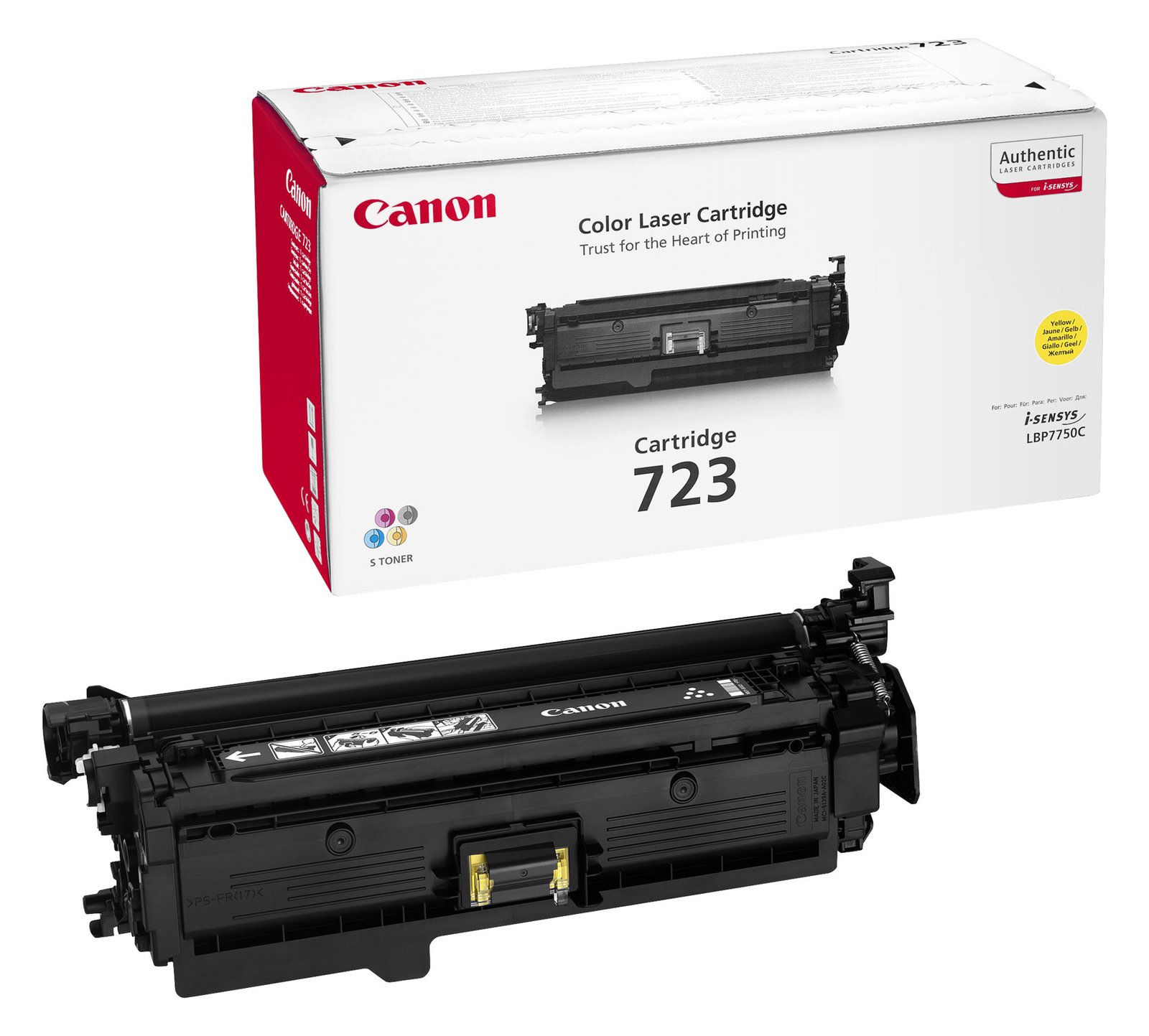 Canon 723 Y - Gelb - Original - Tonerpatrone