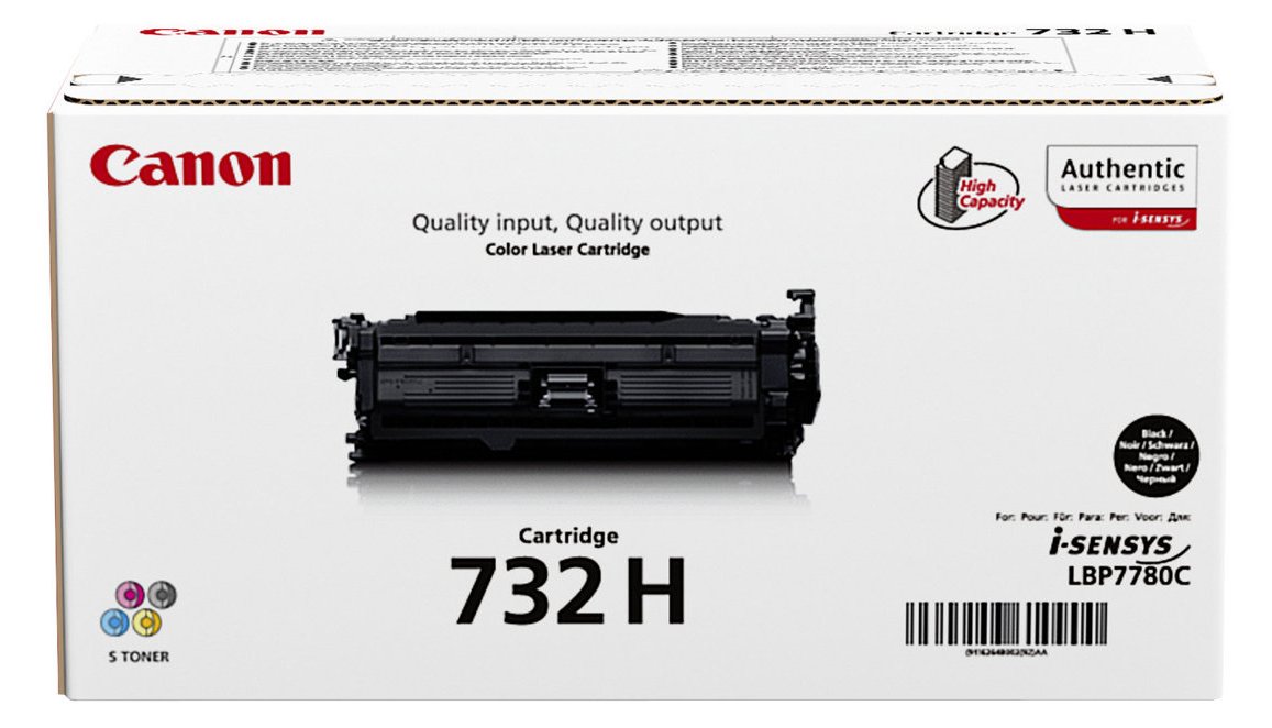 Canon 732 BK H - Mit hoher Kapazität - Schwarz