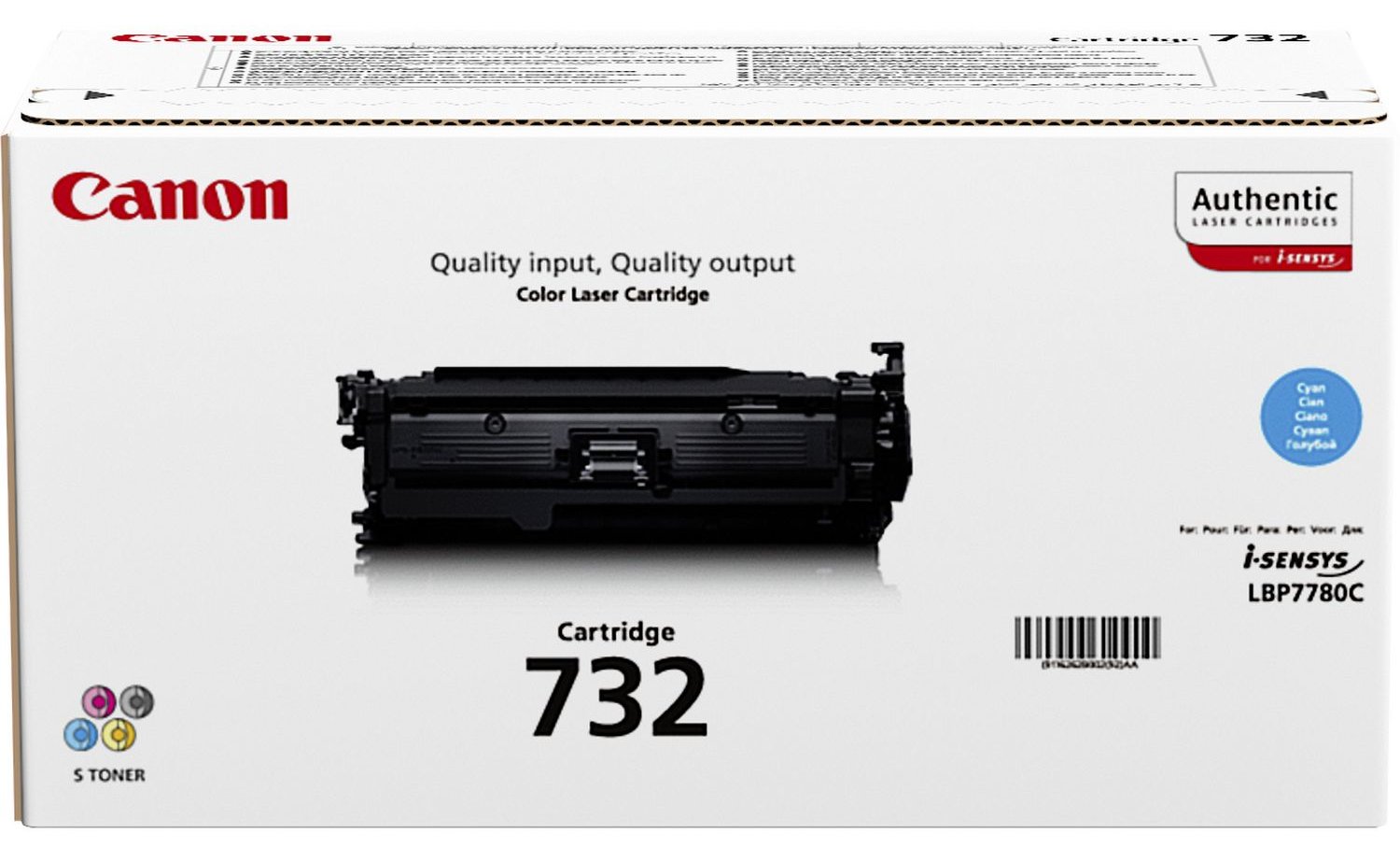 Canon 732 C - Cyan - Original - Tonerpatrone