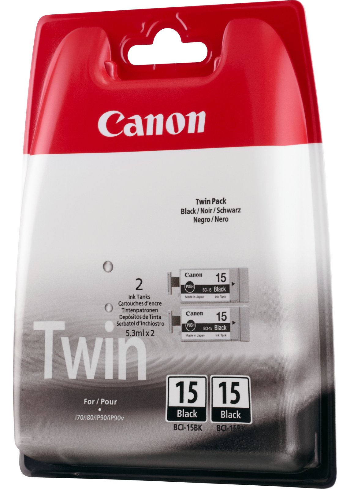 Canon BCI-15 - 2er-Pack - Schwarz - Original