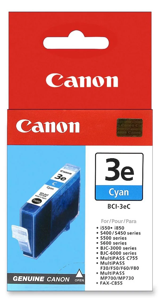 Canon BCI-3EC - Cyan - Original - Tintenbehälter, Ansicht 2