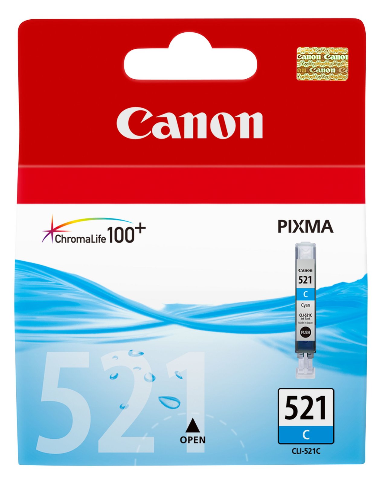 Canon CLI-521C - 9 ml - Cyan - Original - Tintenbehälter