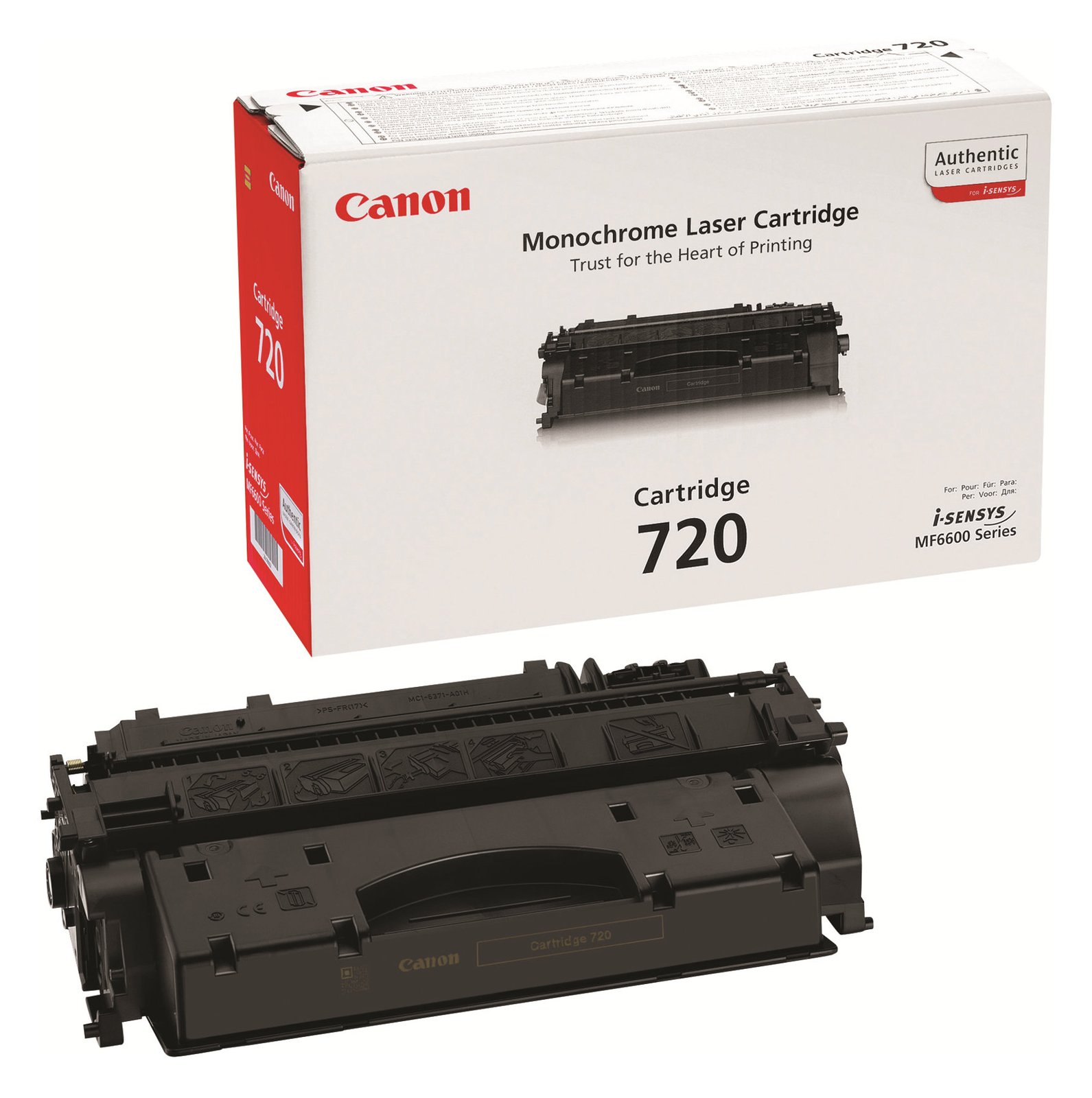 Canon CRG-720 - Schwarz - Original - Tonerpatrone