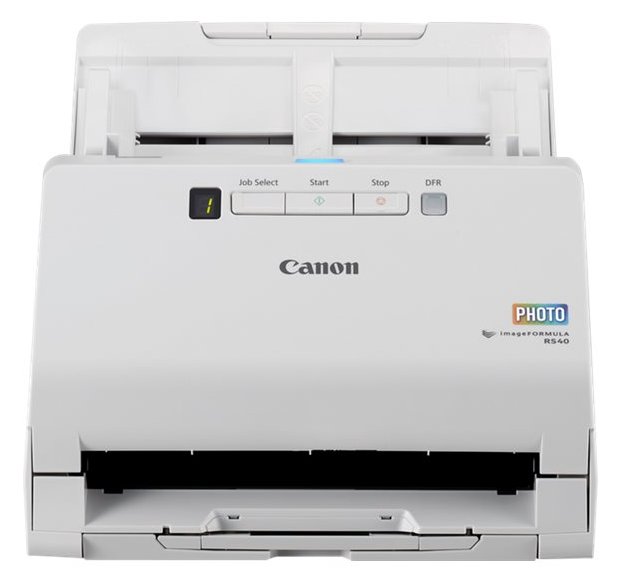 Canon imageFORMULA RS40 - Dokumentenscanner - CMOS / CIS - Duplex - 216 x 3000 mm - 600 dpi x 600 dpi - bis zu 40 Seiten