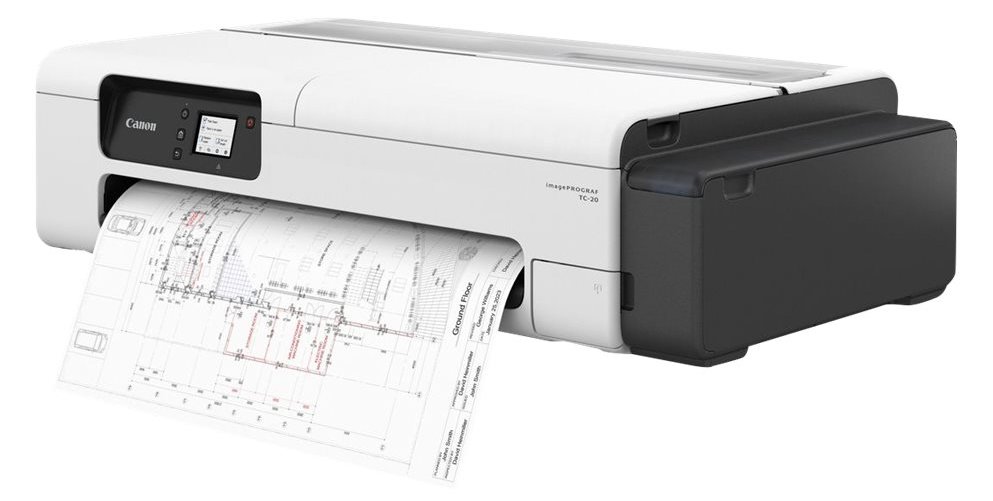 Canon imagePROGRAF TC-20 - 610 mm (24) Großformatdrucker - Farbe - Tintenstrahl - Rolle A1 (61,0 cm)