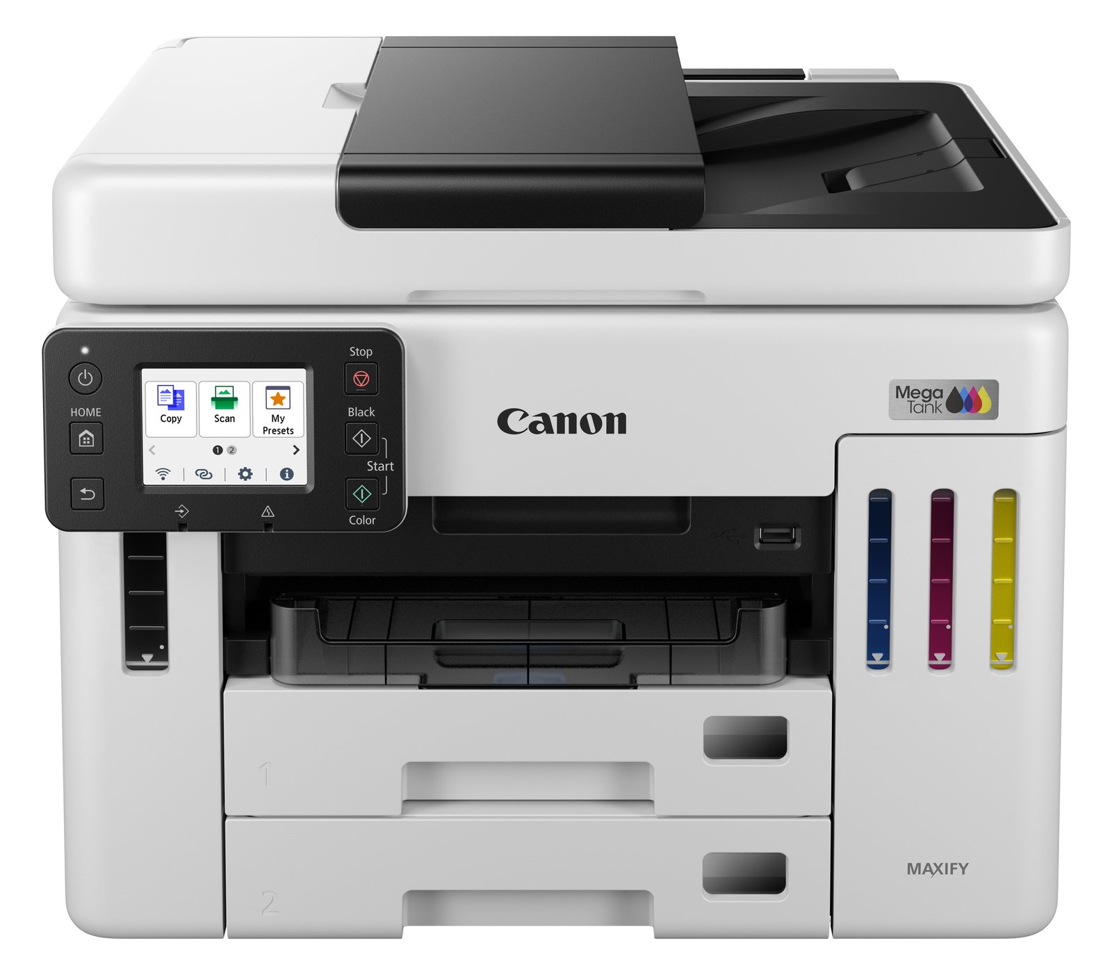 Canon MAXIFY GX7150 MegaTank - Multifunktionsdrucker - Farbe - Tintenstrahl - CISS - Legal (216 x 356 mm)