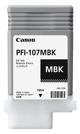 Canon PFI-107 MBK - 130 ml - mattschwarz - Original