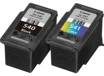 Canon PG-540 / CL-541 Multipack - 2er-Pack - 8 ml - Schwarz, Farbe (Cyan, Magenta, Gelb) von LumaTech