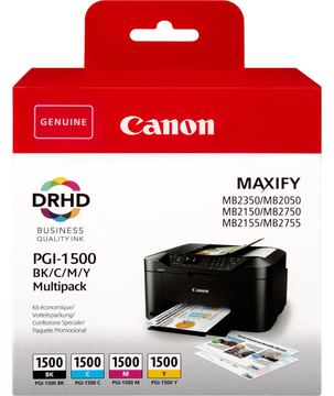 Canon PGI-1500 BK/C/M/Y Multipack - 4er-Pack von LumaTech