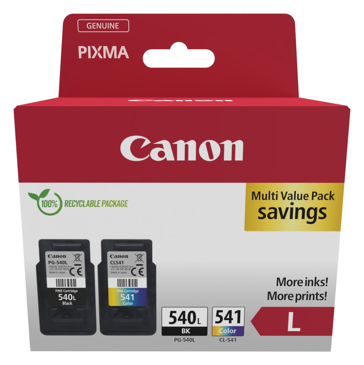 Canon PHOTO PACK PG-540L/CL-541XL Ink Cartridge