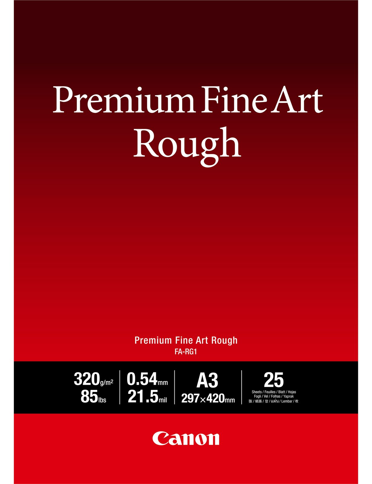 Canon Premium FA-RG1 - Rau - 21,5 Mil - A3 (297 x 420 mm)