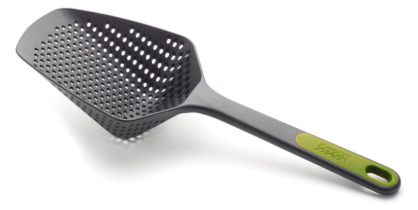 Joseph Joseph Scoop - Nylon - Grau - Schalen-Sieb - Hängeschlaufe - 200 °C - Morph