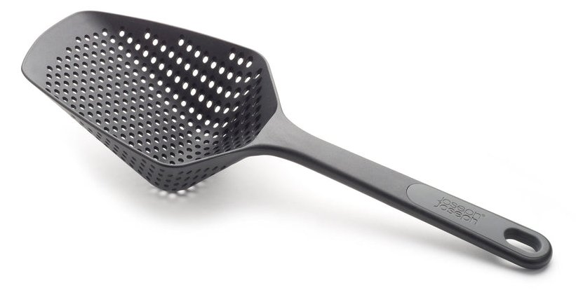 Joseph Joseph Scoop - Nylon - Schwarz - Schalen-Sieb - Hängeschlaufe - 200 °C - Morph
