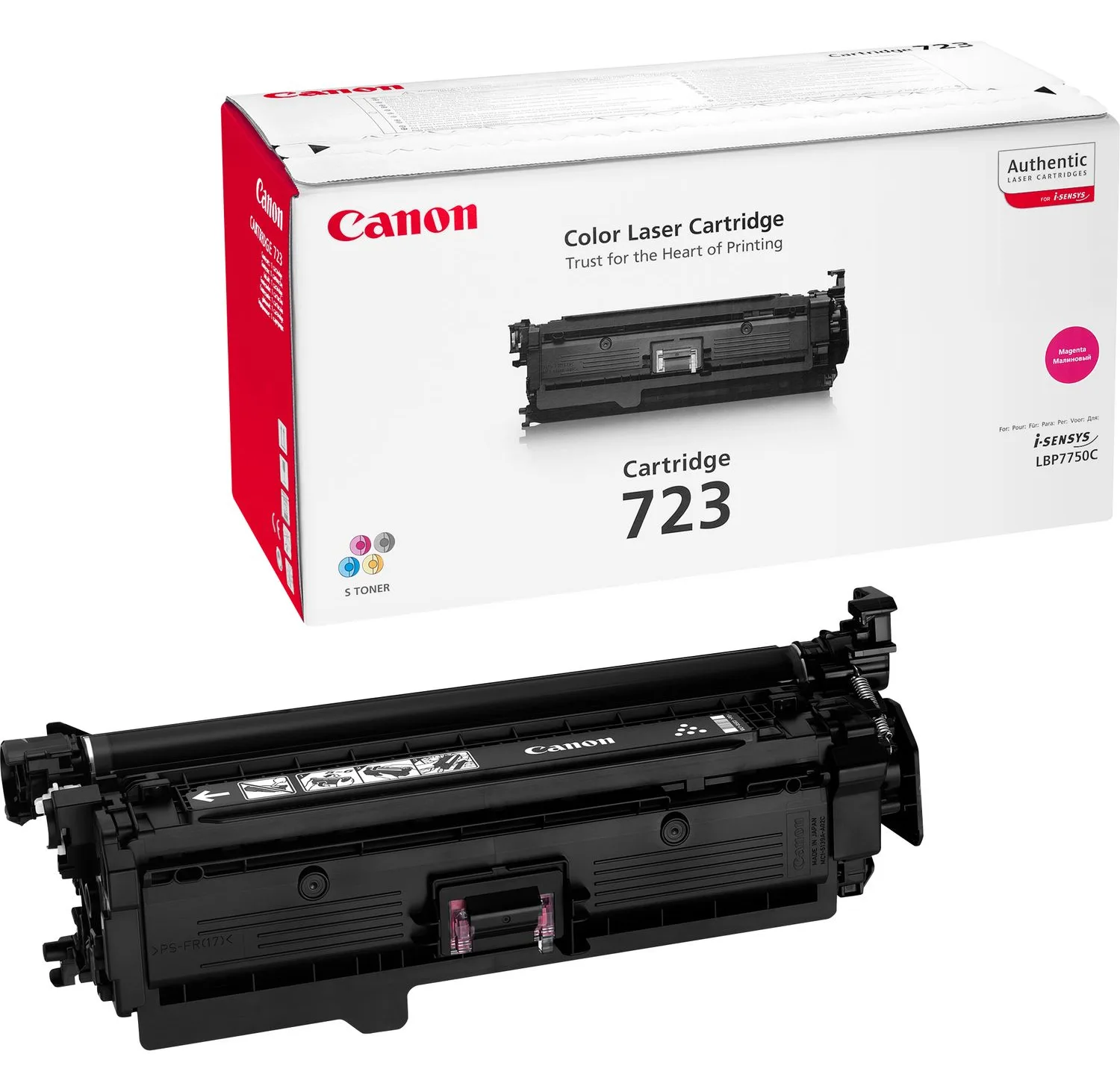 Canon Toner magenta Cartridge 723 8.500Seiten - Original - Tonereinheit, Ansicht 2