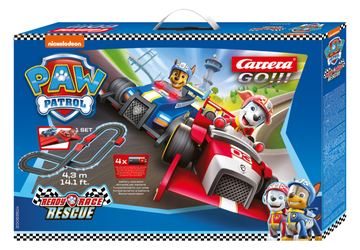 Carrera GO!!! PAW Patrol Ready Race & Rescue - Rennauto- & Schienen-Set - 5 Jahr(e) - Mehrfarbig von LumaTech