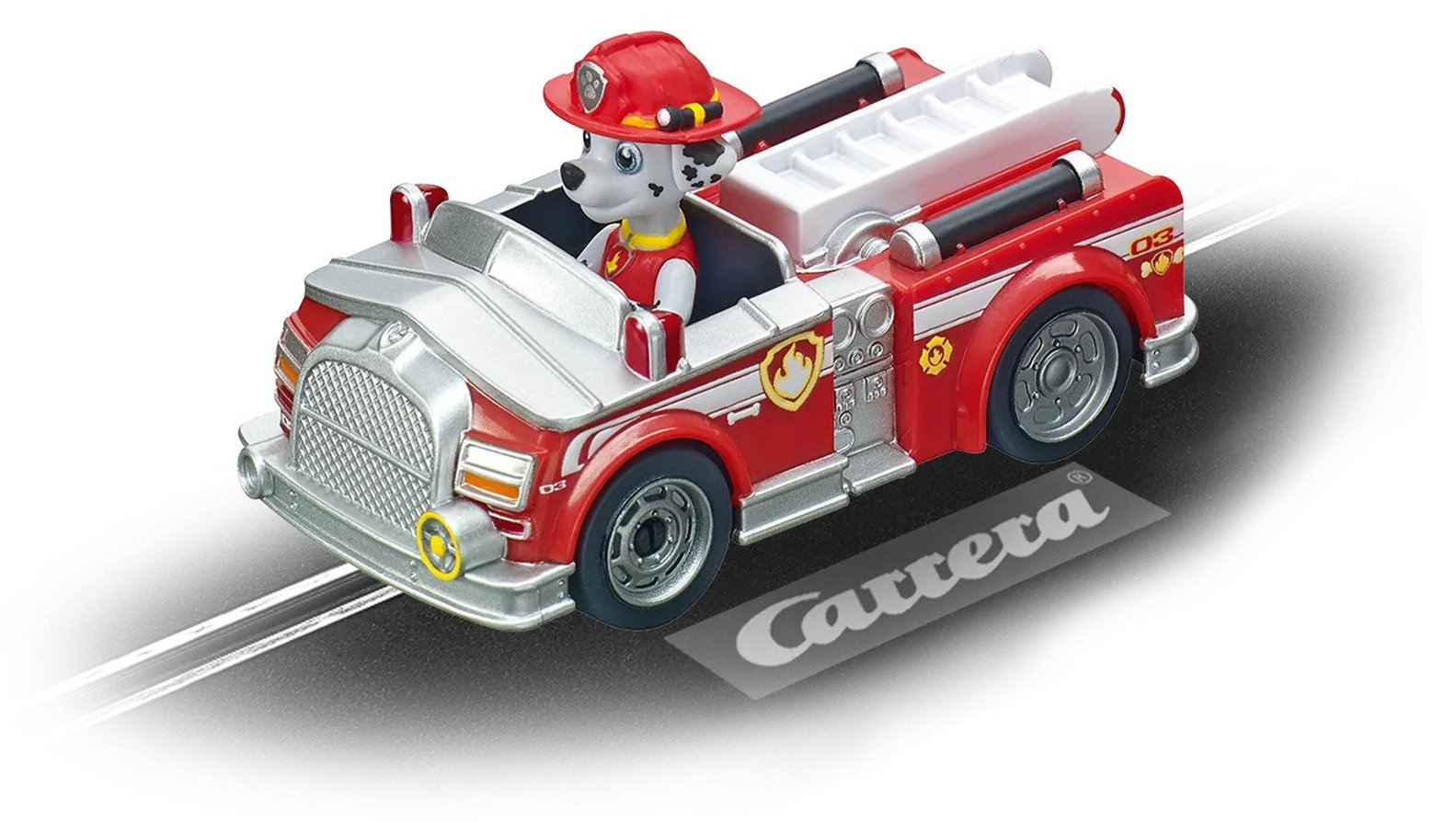 Carrera Paw Patrol - Marshall - Auto - Paw Patrol - Indoor/Outdoor - 8 Jahr(e) - Rot - Weiß
