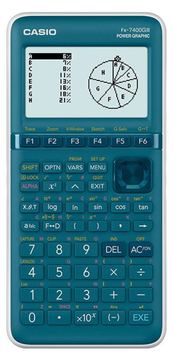 Casio FX-7400GIII Grafikrechner Cyan Display (Stellen): 21 batteriebetrieben (B x H x T) 87.5 x 21.3 x 180.5 mm von LumaTech