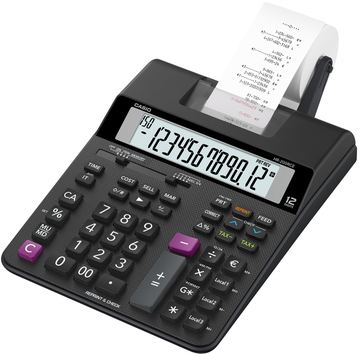 Casio HR-200RCE - Druckrechner - LCD - 12 Stellen von LumaTech