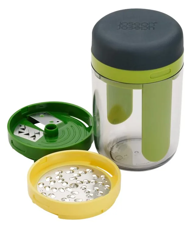 Joseph Joseph Spiro - Manuell - Grün - Grau - Transparent - 78 mm - 78 mm - 160 mm - 21 g, Ansicht 2