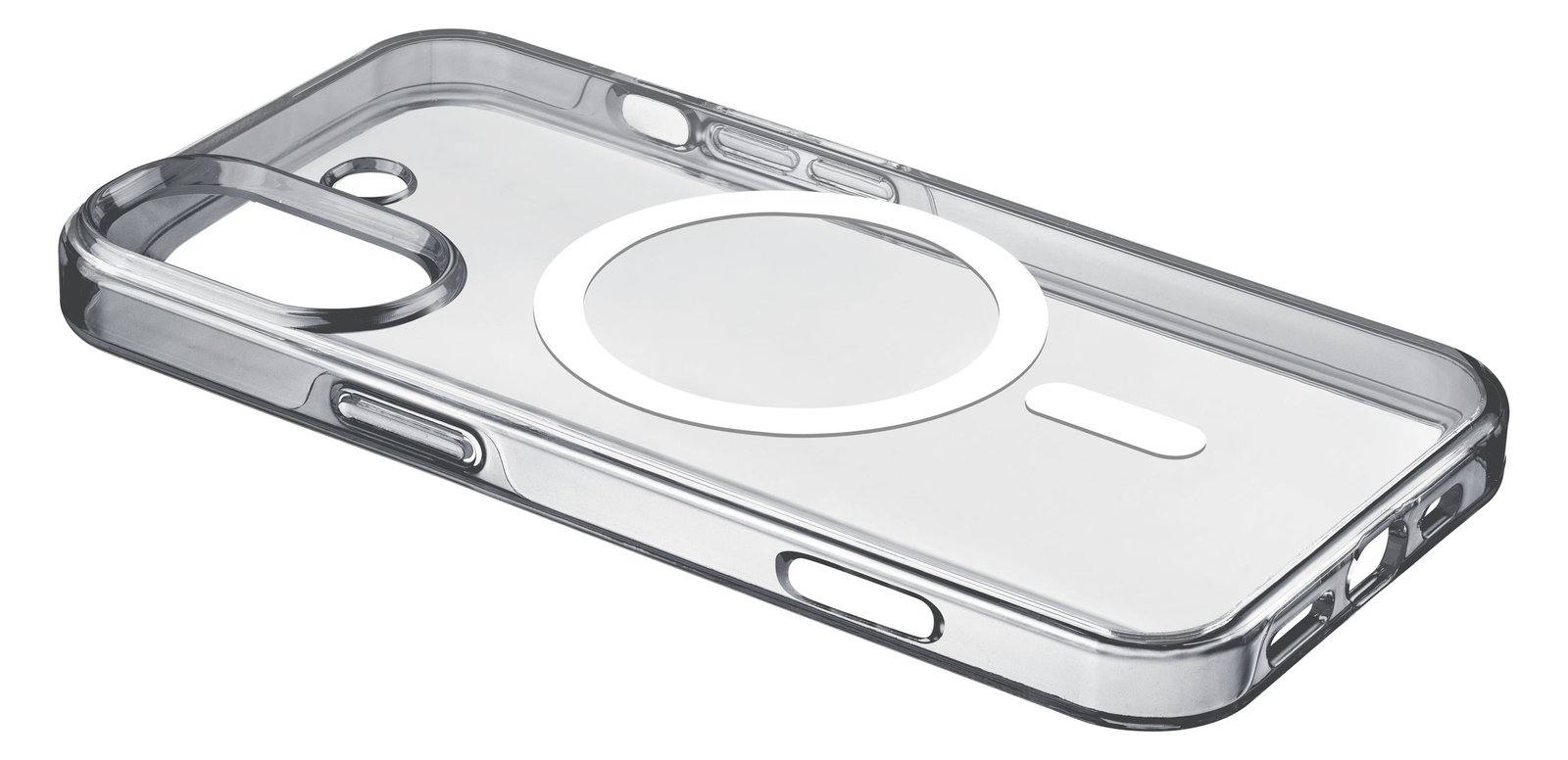 Cellularline Gloss MagSafe Case MAG iPhone 16 Transparent