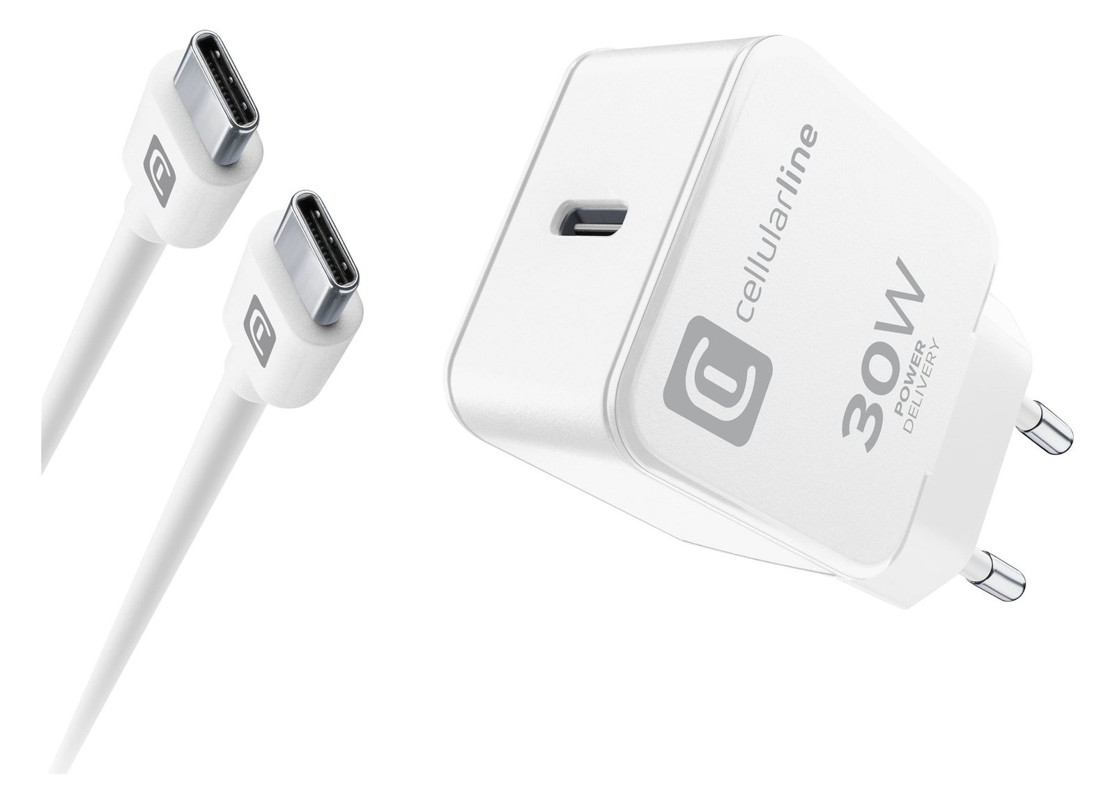 Cellularline Netzteil - 30 Watt - PD (24 pin USB-C)