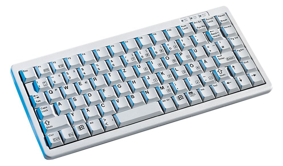 Cherry Compact-Keyboard G84-4100 - Tastatur - USB - TL: Französisch, AZERTY