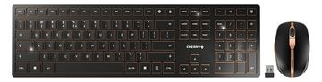 Cherry DW 9100 SLIM - Tastatur-und-Maus-Set - kabellos - TL: EU, QWERTY - schwarz von LumaTech