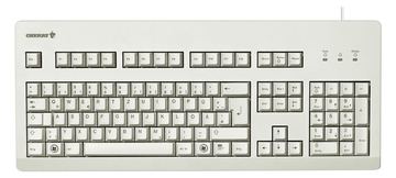 Cherry G80-3000 - Tastatur - PS/2, USB - TL: Deutsch, QWERTZ von LumaTech