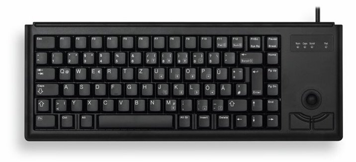 Cherry G84-4400 - Kabelgebunden - USB - Schwarz - TL: Italienisch, QWERTY