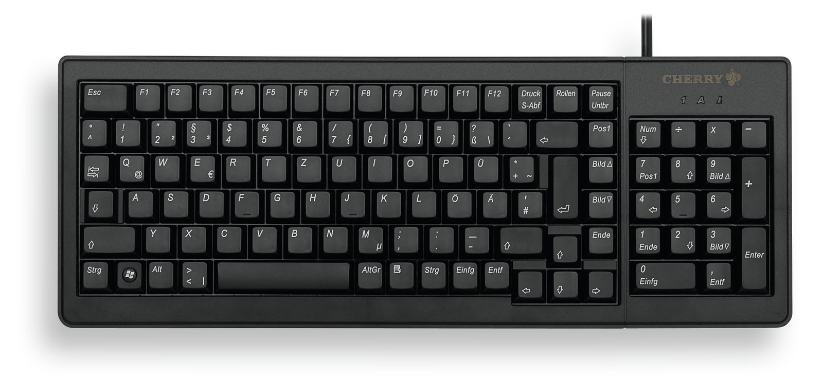 Cherry G84-5200 XS Complete Keyboard - Tastatur - TL: UK, QWERTY