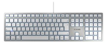 Cherry KC 6000 SLIM FOR MAC - Tastatur - USB - TL: Deutsch, QWERTZ von LumaTech