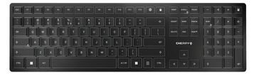 Cherry KW 9100 SLIM - Tastatur - kabellos - 2.4 GHz, Bluetooth 4.0 - TL: EU, QWERTY von LumaTech