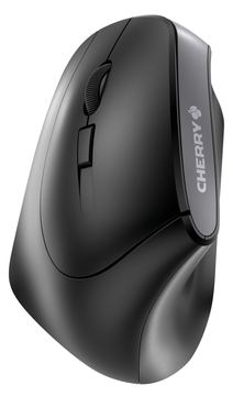 Cherry MW 4500 LEFT - Maus - ergonomisch - Für Linkshänder - optisch - 6 Tasten - kabellos - kabelloser Empfänger (USB) von LumaTech