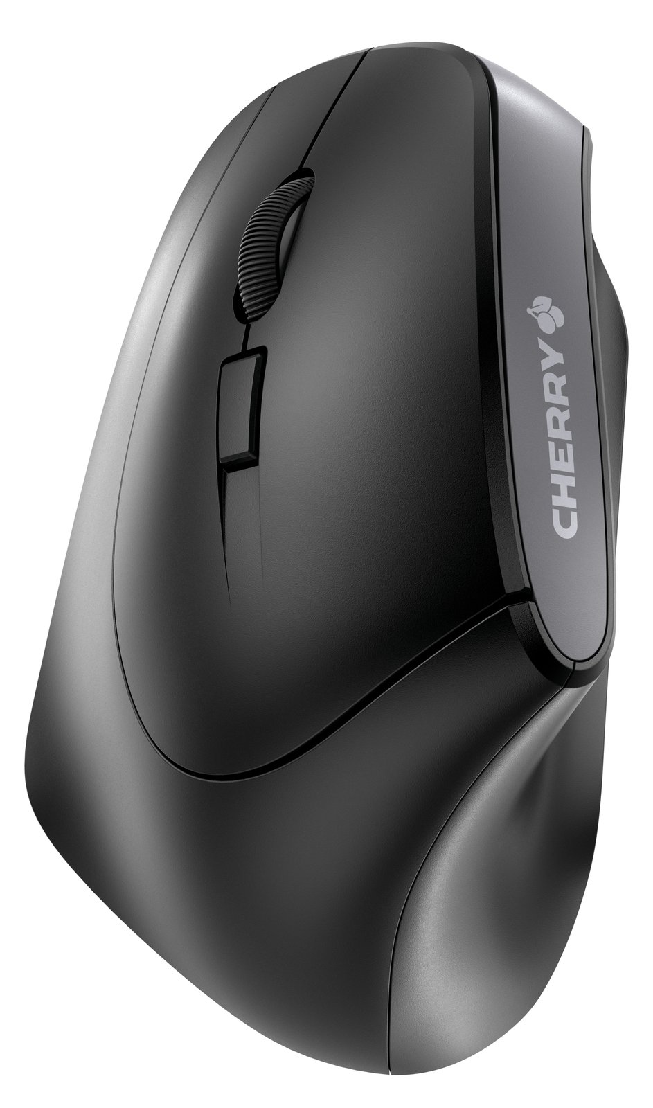 Cherry MW 4500 LEFT - Maus - ergonomisch - Für Linkshänder - optisch - 6 Tasten - kabellos - kabelloser Empfänger (USB)