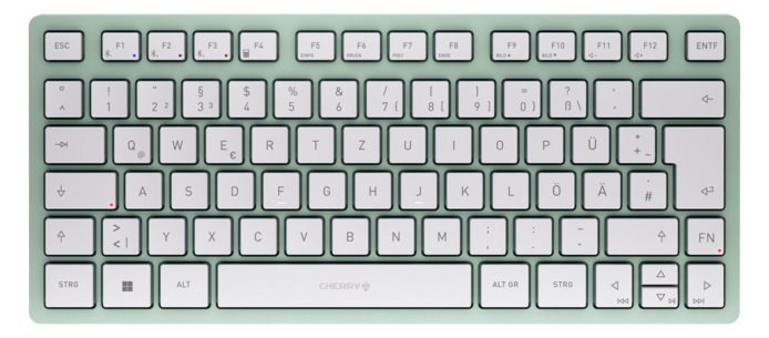 Cherry TAS KW 7100 MINI BT Wireless Agave Green - TL: Deutsch, QWERTZ