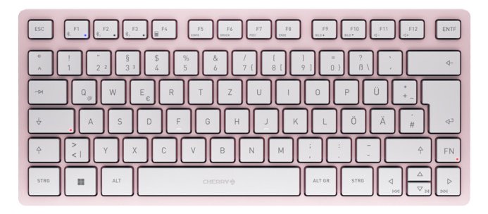 Cherry TAS KW 7100 MINI BT Wireless Cherry Blossom - TL: Deutsch, QWERTZ