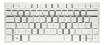 Cherry TAS KW 7100 MINI BT Wireless Milk White - TL: Deutsch, QWERTZ von LumaTech