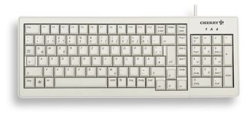 Cherry XS Complete G84-5200 - Tastatur - PS/2, USB - TL: Französisch, AZERTY - Grau von LumaTech