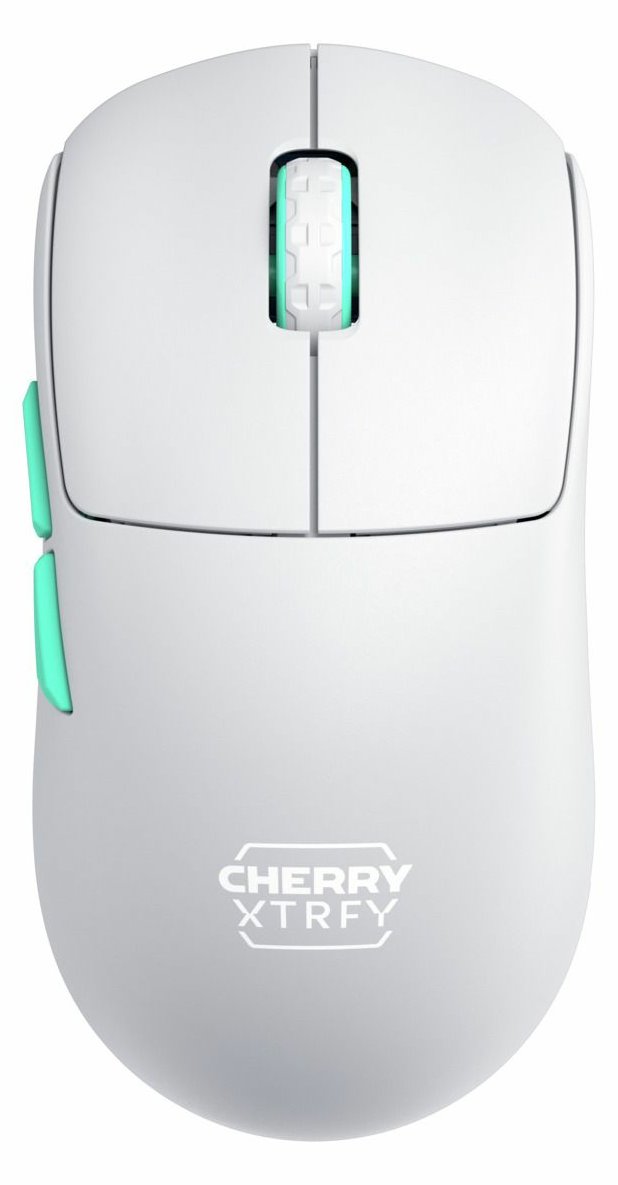 Cherry Xtrfy M68 - Maus - optisch - 5 Tasten - kabellos - weiß