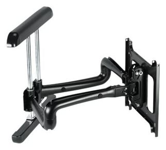 Chief 37 Single Arm Extension TV Wall Mount - For Displays 42-86 - Black - Befestigungskit (Wandmontage) von LumaTech