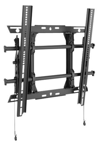 Chief Fusion Medium Portrait Tilt TV Wall Mount - Für Displays 43-47 - Black - Befestigungskit
