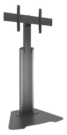 Chief Large FUSION Manual Height Adjustable Floor Stand - für Flachbildschirm - Silber - Bildschirmgröße: 40-80