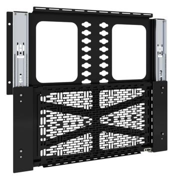 Chief Proximity Component Storage Slide-Lock Panel Für AV Systems - Schwarz - Montagekomponente von LumaTech