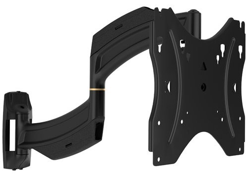 Chief Thinstall 18 Extension Single Arm Wall Mount - Für Displays 10-40 - Schwarz - Befestigungskit